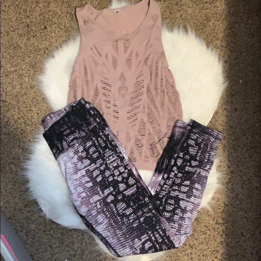 90 Degree Workout outfit